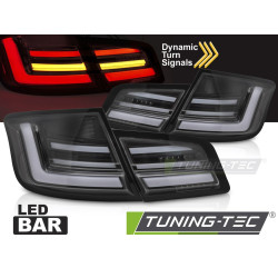LED Bar Zadní Světla pro BMW F10 10-13 (Černé Sekvence)
