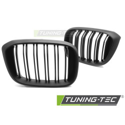 Sportovní mřížka pro BMW X3 G01 17-21 / X4 G02 18-21 (Matně černý dvojitý pruh)