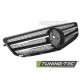 Body kit a vizuální doplňky Sportovní mřížka pro MERCEDES W204 / S204 07-14 (Černý Chrom) | race-shop.cz