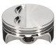 Části motoru SRP by JE Pistons Pro Kit 350 SBC FLAT TOP B:4.030 | race-shop.cz