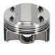 Části motoru Wiseco Piston Single Acura 4V Dome +2cc Strutted 84.50mm | race-shop.cz