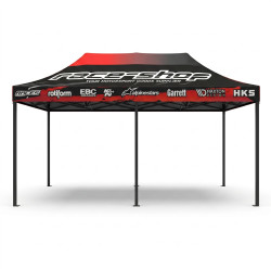 RACES Motorsport Stan do paddocku 3x6m – luxusní šestihranný rám