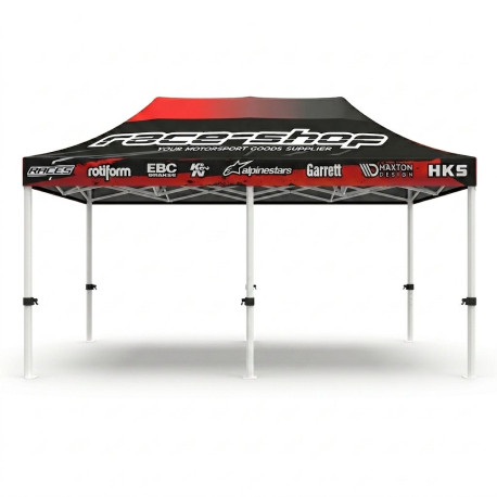Plachty a podlahy RACES Motorsport Stan do paddocku 3x6m – luxusní šestihranný rám | race-shop.cz