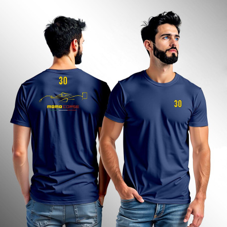 Trička Tričko MOMO CORSE 2026, modrá | race-shop.cz