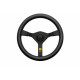 Volanty 3 spoke steering wheel MOMO Legacy, 350mm, black leather | race-shop.cz