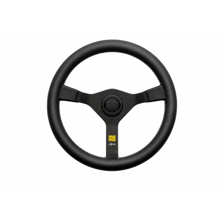 Volanty 3 spoke steering wheel MOMO Legacy, 350mm, black leather | race-shop.cz
