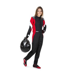 SPARCO FIA kombinéza COMPETITION LADY (R567) černá/bílá/červená