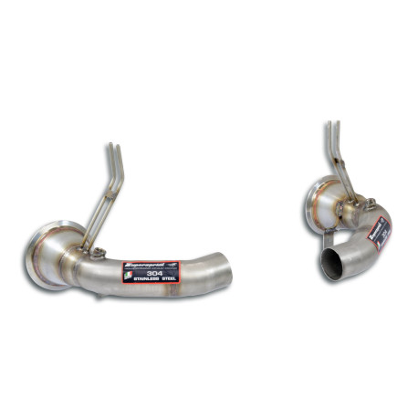 Výfukové systémy SUPERSPRINT Supersprint Downpipe kit Right + Left (Deletes catalytics + GPF) PORSCHE 992 Turbo Coupè 20+ (with valve) | race-shop.cz