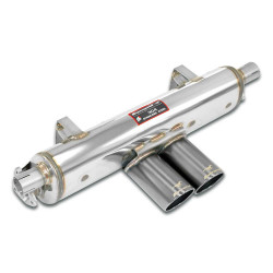 Supersprint Rear exhaust OO 100 "Gun Metal Grey" PORSCHE 992 GT3 4.0i 21+ (Touring) (with valve)