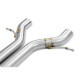 Výfukové systémy SUPERSPRINT Supersprint H-Pipe Mid Section with valve PORSCHE Panamera Sedan GTS 4.0L V8 17+ (with valve) | race-shop.cz