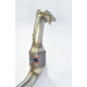 Výfukové systémy SUPERSPRINT Supersprint Downpipe + Metallic catalytic converter SUBARU IMPREZA 2.0i Turbo STi Spec-C 06-07 | race-shop.cz