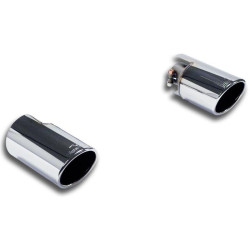 Supersprint Endpipes kit Right O100 - Left O100 AUDI A3 8P 1.2 TFSi 10+ 04/2011