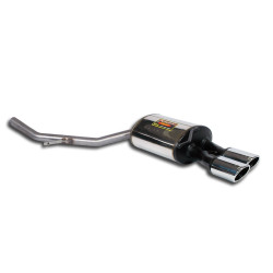 Supersprint Rear exhaust 90x70 Right AUDI A4 (Sedan + Avant) 1.8i T 01-07