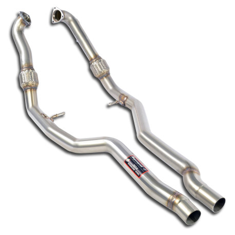 Výfukové systémy SUPERSPRINT Supersprint Front pipe kit Right - Left (Replaces OEM front exhaust) AUDI A8 D5 QUATTRO 55 TFSI 18+ | race-shop.cz