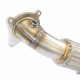 Výfukové systémy SUPERSPRINT Supersprint Turbo downpipe kit with Metallic catalytic WRC AUDI TT Mk2 Coupè/Roadster 2.0 TFSi 07-14 | race-shop.cz