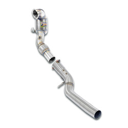 Supersprint Turbo downpipe kit + Metallic catalytic WRC AUDI S1 Quattro 3 Doors / Sportback 2.0 TFSI `14+