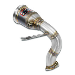 Supersprint Downpipe Left + Metallic catalytic AUDI SQ7 Quattro 20-24 (with valve)