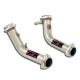 Výfukové systémy SUPERSPRINT Supersprint Downpipe kit Right - Left (For OEM manifold) AUDI RS4 QUATTRO (Sedan + Avant) 4.2i V8 06-08 | race-shop.cz