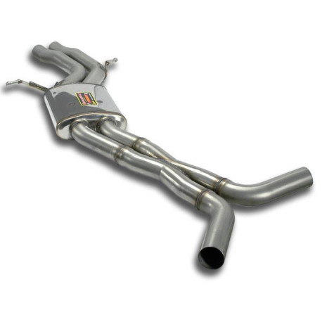 Výfukové systémy SUPERSPRINT Supersprint Centre exhaust + "X-Pipe" AUDI RS4 Sedan / Avant 4.2i V8 12-15 | race-shop.cz