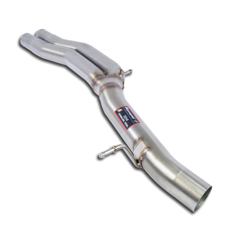 Výfukové systémy SUPERSPRINT Supersprint Centre pipe AUDI S4 Quattro Sedan 3.0 TFSi V6 16-18 (with valve) | race-shop.cz