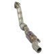 Výfukové systémy SUPERSPRINT Supersprint Downpipe Right+ Metallic catalytic converter AUDI A6 RS6 QUATTRO (Sedan + Avant) 4.2i V8 Turbo 02-04 | race-shop.cz