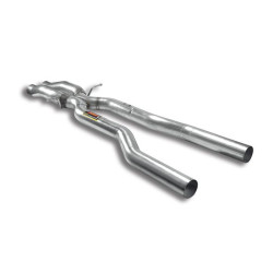 Supersprint Centre pipe + " X-Pipe " AUDI A6 S6 C6 Typ 4F QUATTRO (Berlina + Avant) 5.2 V10 06+