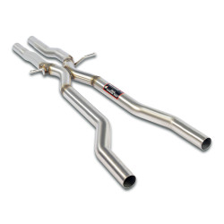 Supersprint Centre pipe + "X-Pipe" AUDI A6 S6 C6 Typ 4F QUATTRO (Berlina + Avant) 5.2 V10 06+