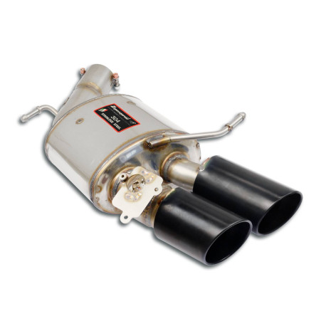 Výfukové systémy SUPERSPRINT Supersprint Rear exhaust Left 100x75 "Gun Metal Grey" AUDI S8 Quattro 4.0 TFSI V8 20+ (with valve) | race-shop.cz
