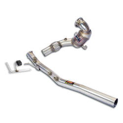 Supersprint Turbo downpipe kit + Metallic WRC catalytic AUDI TTS Mk3 "Competition Plus" 2.0 TFSI Quattro Coupè 21+