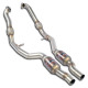 Výfukové systémy SUPERSPRINT Supersprint Front Metallic catalytic converter Right - Left AUDI SQ5 QUATTRO SUV 3.0 TFSI V6 17-20 (with valve) | race-shop.cz