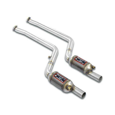 Výfukové systémy SUPERSPRINT Supersprint Front exhaust Right - Left with Metallic catalytic converter BMW E81 130i 07-12 | race-shop.cz