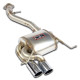 Výfukové systémy SUPERSPRINT Supersprint Rear exhaust OO80. BMW E82 Coupè 135i Bi-Turbo 07-04/2010 | race-shop.cz