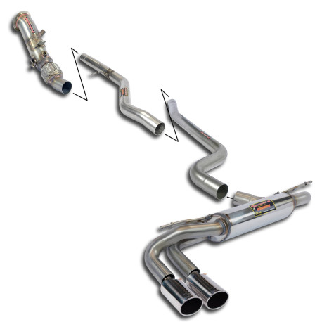 Výfukové systémy SUPERSPRINT Supersprint Track performance pack (manual gearbox) BMW F20 / F21 125i 2.0T 11-14 | race-shop.cz