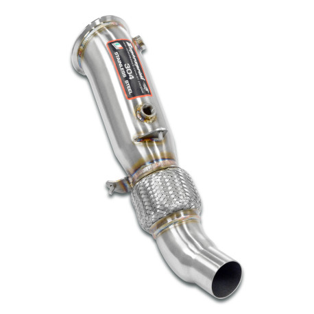 Výfukové systémy SUPERSPRINT Supersprint Downpipe kit (Replaces catalytic converter) BMW F20 / F21 125i 2.0T 11-14 | race-shop.cz