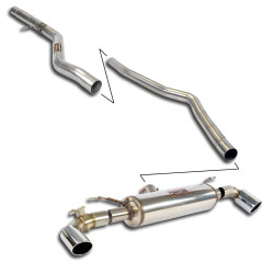 Supersprint Sport&Sound pack with valve (manual gearbox) BMW F20 / F21 125i 2.0T 11-14 (with valve)