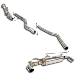 Supersprint Track performance pack with valve (automatic gearbox) BMW F20 / F21 125i 2.0T 11-14 (with valve)