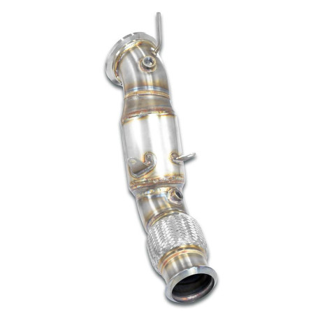 Výfukové systémy SUPERSPRINT Supersprint Downpipe kit + Metallic catalytic BMW F20 / F21 LCI 120i 2.0T 19+ | race-shop.cz