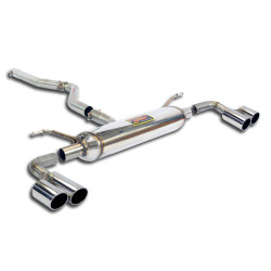 Supersprint Connecting pipe + rear exhaust Right OO80 - Left OO80 BMW F20 / F21 LCI 114d 15+