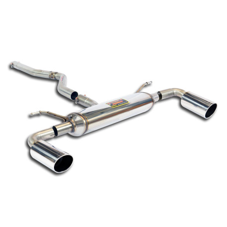 Výfukové systémy SUPERSPRINT Supersprint Connecting pipe + rear exhaust Right O100 - Left O100 BMW F20 / F21 LCI 114d 15+ | race-shop.cz