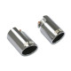 Výfukové systémy SUPERSPRINT Supersprint Endpipe kit Right O100 - Left O100 "Gun Metal Grey" BMW F40 M135i xDrive 19+ (with valve) | race-shop.cz