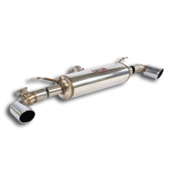 Supersprint Rear exhaust Right O100 - Left O100 with valve BMW F22 M235i 14+ (with valve)