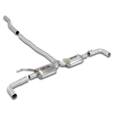 Výfukové systémy SUPERSPRINT Supersprint Rear exhaust Right - Left "Racing" BMW F46 216i Gran Tourer 1.5T 15+ | race-shop.cz