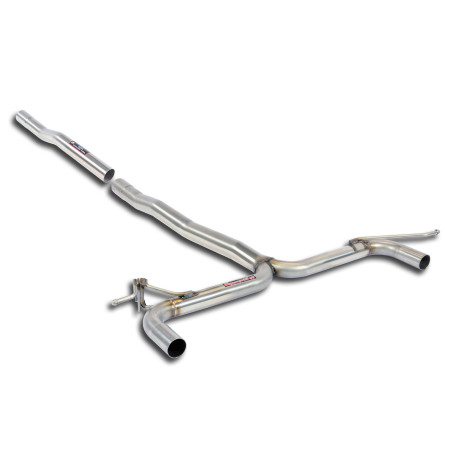 Výfukové systémy SUPERSPRINT Supersprint Rear pipe "Y-Pipe" Right - Left (Muffler delete) BMW F46 220i Gran Tourer 2.0T 15+ | race-shop.cz