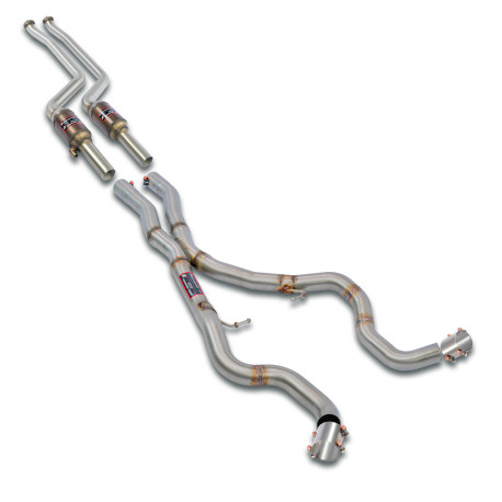 Výfukové systémy SUPERSPRINT Supersprint Sport package for Stock rear muffler BMW E91 Touring 335i Bi-Turbo 06-08 | race-shop.cz