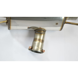 Supersprint Rear exhaust Right O100 - Left O100 with valve BMW F30 / F31 (Sedan-Touring) 335i 11-15 (with valve)