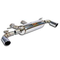 Supersprint Rear exhaust Right O100 - Left O100 with valve BMW F30 / F31 (Sedan-Touring) 335i 11-15 (with valve)