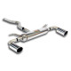 Výfukové systémy SUPERSPRINT Supersprint Connecting pipe + rear exhaust Right O100 - Left O100 BMW F30 / F31 (Sedan-Touring) 316d 12-15 | race-shop.cz