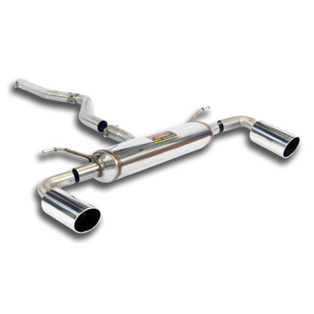 Výfukové systémy SUPERSPRINT Supersprint Connecting pipe + rear exhaust Right O100 - Left O100 BMW F30 / F31 (Sedan-Touring) 316d 12-15 | race-shop.cz