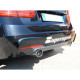 Výfukové systémy SUPERSPRINT Supersprint Connecting pipe + rear exhaust Right O100 - Left O100 BMW F30 / F31 (Sedan-Touring) 316d 12-15 | race-shop.cz