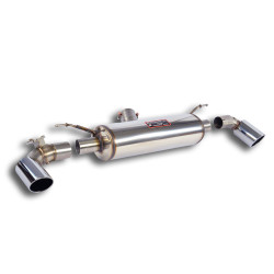 Supersprint Rear exhaust Right O100 - Left O100 with valve BMW F34 Gran Turismo 328i 2.0T 13-16 (with valve)